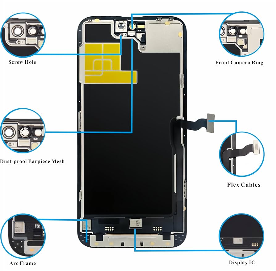 【新品】iPhone14 plus 用のLCD画面　デジタイザー For Apple iPhone 14 LCD Screen For iphone 14 pro Display
